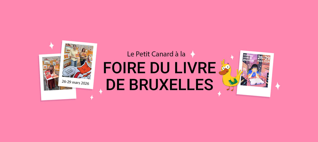 Le Petit Canard à la Foire du Livre de Bruxelles