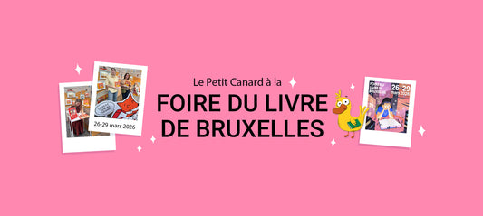 Le Petit Canard à la Foire du Livre de Bruxelles